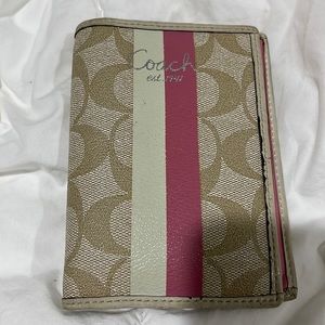 Authentic Leather Passport Wallet by Coach